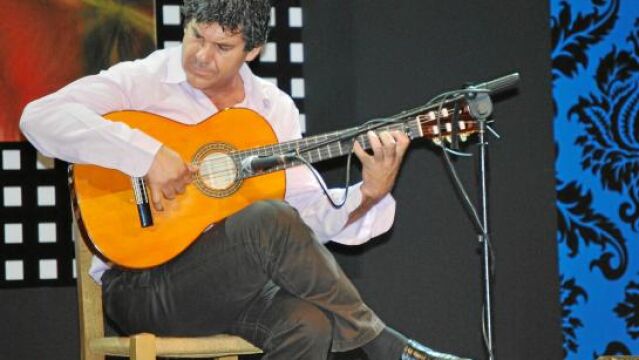 El guitarrrista Antonio Fernández «El Torero», en una imagen de archivo
