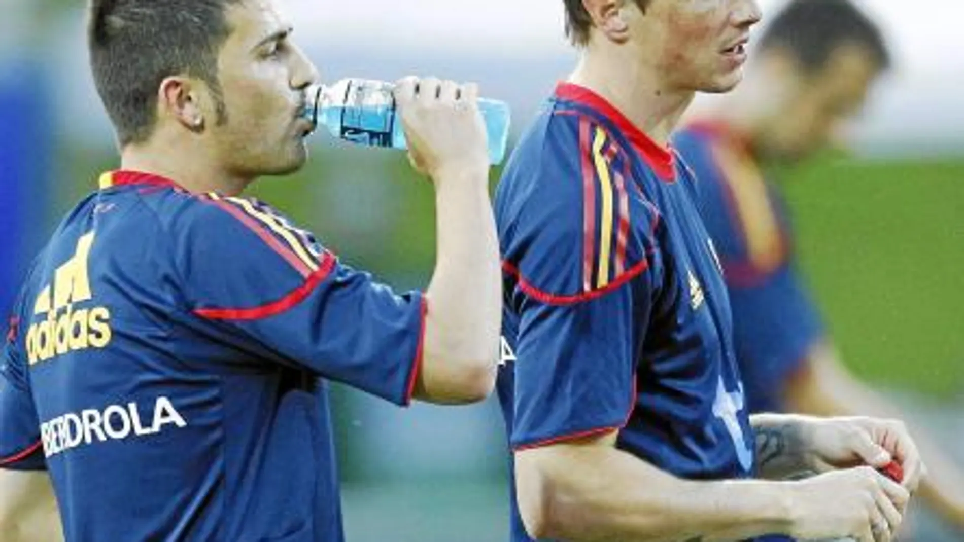 David Villa y Fernando Torres forman una delantera letal que ha sido campeona de Europa y del mundo