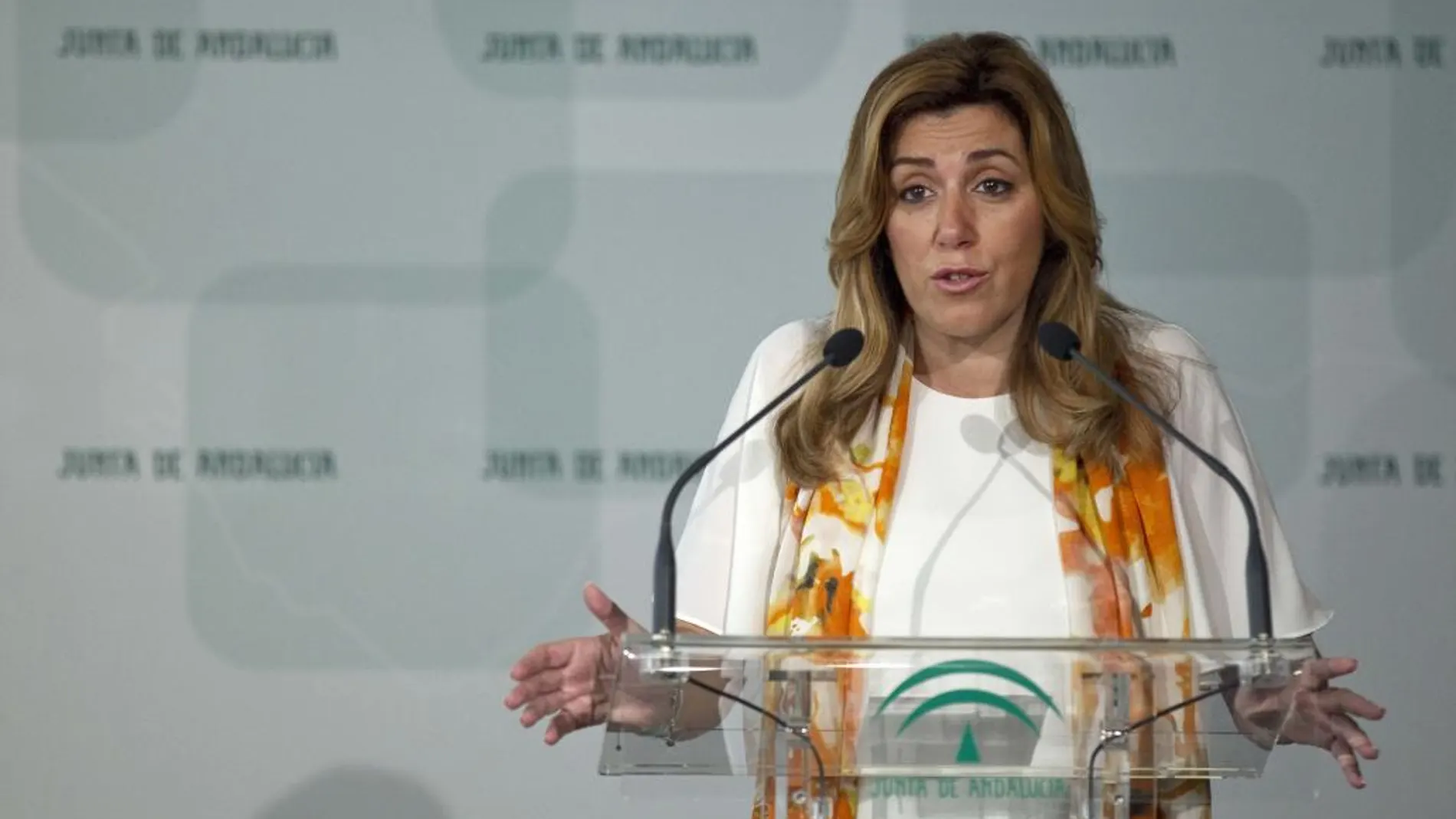 La presidenta andaluza en funciones, Susana Díaz