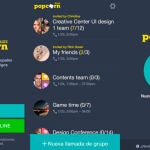Llamadas gratuitas para hasta 200 personas con Popcorn Buzz