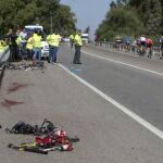 Imagen de archivo de un accidente ciclista