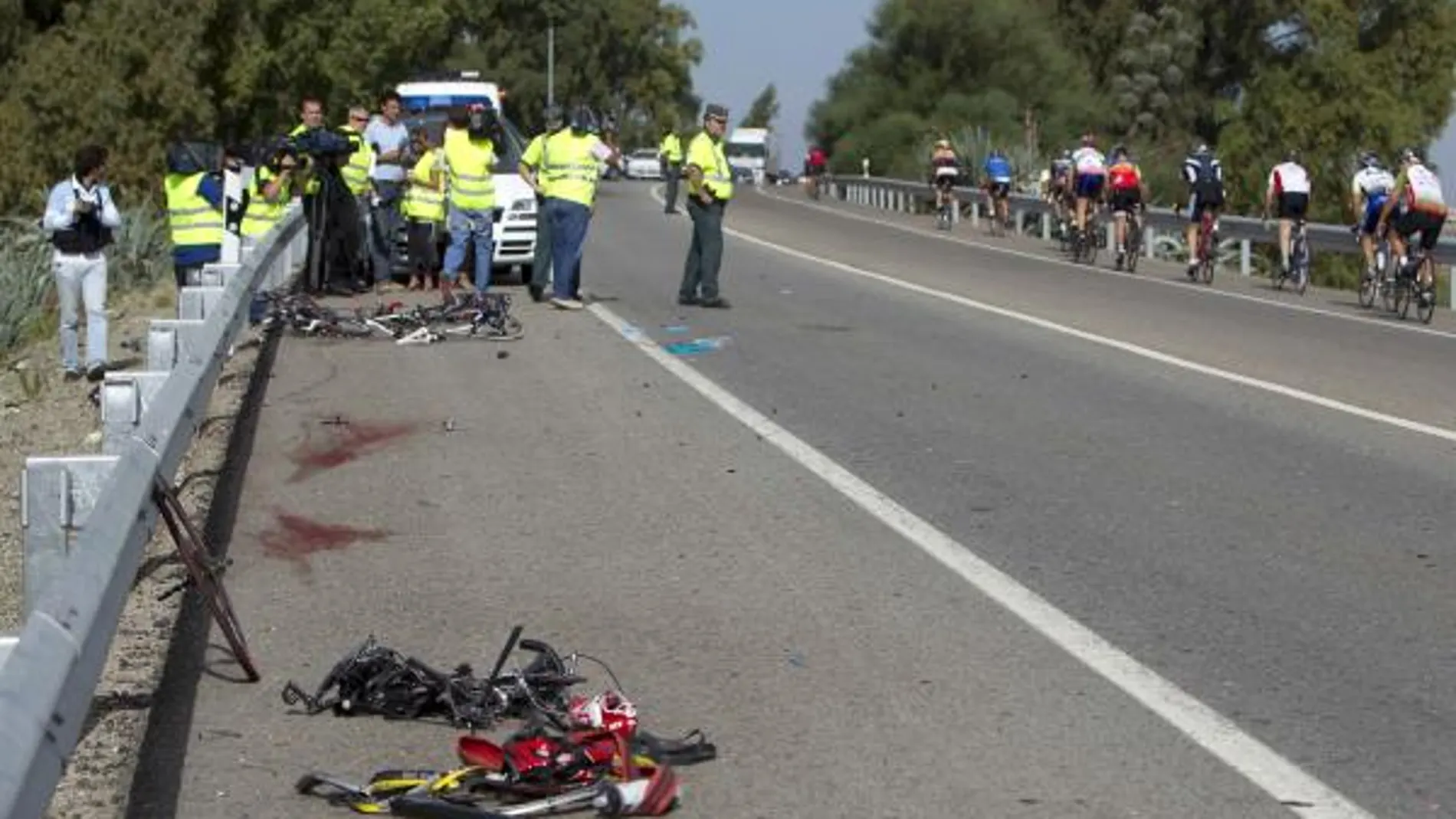 Imagen de archivo de un accidente ciclista
