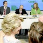 Rajoy apoyó ayer la decisión de Aguirre de no ceder ante los sindicatos de Metro