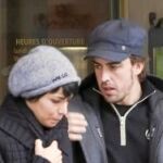 Raquel del Rosario y Fernando Alonso, en Ginebra, el pasado febrero