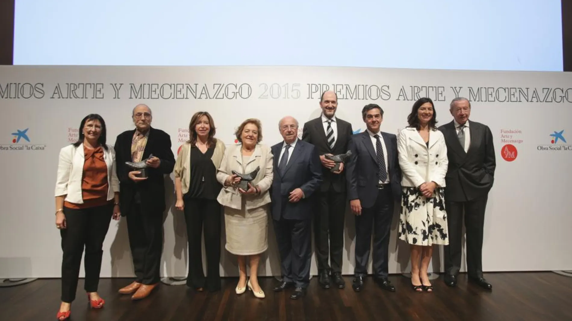 La Fundación Arte y Mecenazgo entrega en CaixaForum Madrid sus premios 2015 a Antoni Miralda, CarrerasMugica y la Fundació Sorigué