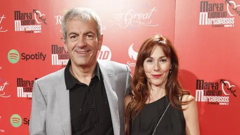 Carlos Sobera y Patricia Santamaría