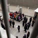 Prisioneras en Lanzhou, noroeste de la provincia china de Gansu
