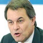 El líder de CiU, Artur Mas, ayer durante una rueda de prensa
