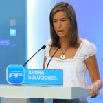 La directora de campaña del PP, Ana Mato