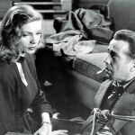 Humphrey Bogart y Lauren Bacall, en «El sueño eterno»