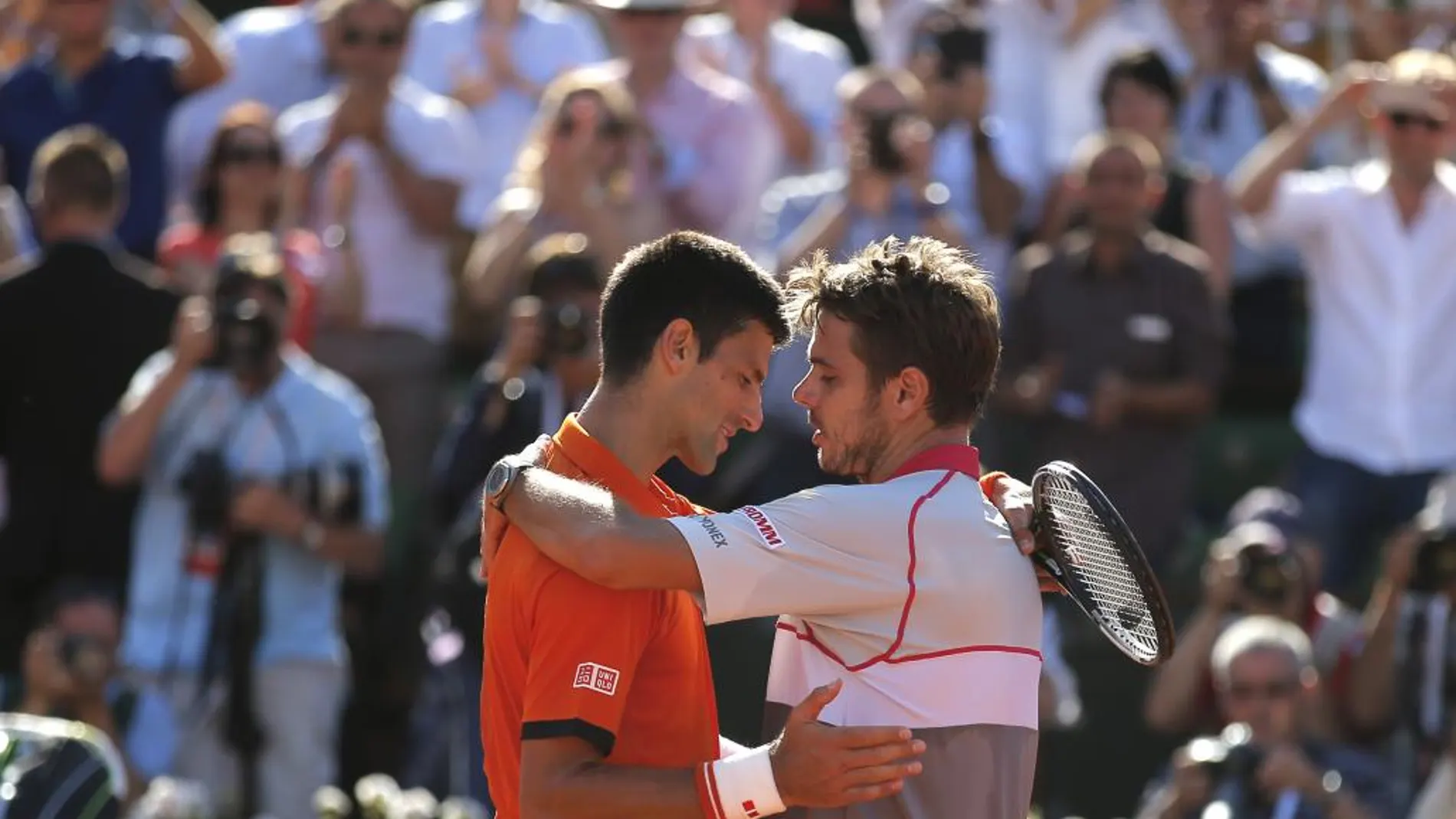 Wawrinka consuela a Djokovic