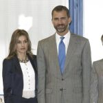 Los Príncipes de Asturias visitan Onda Cero