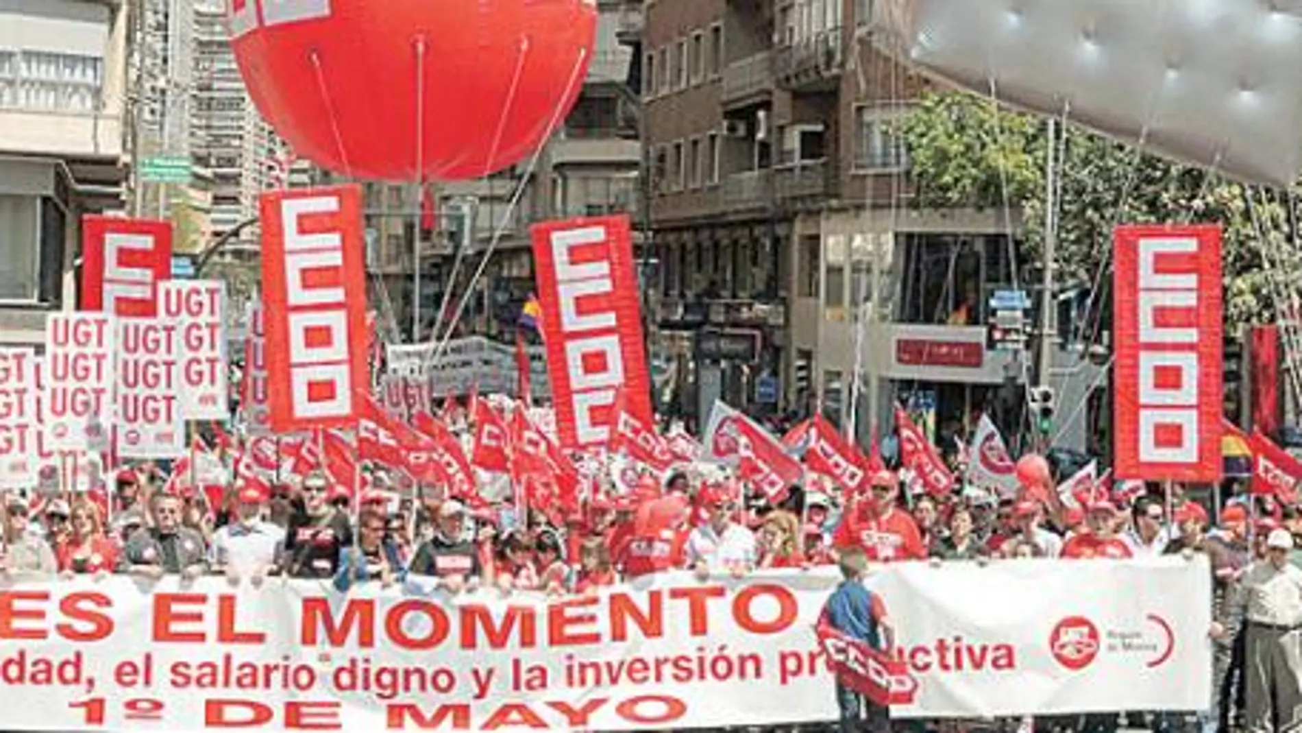 Los sindicatos esperan una respuesta «masiva» en la manifestación de mayo