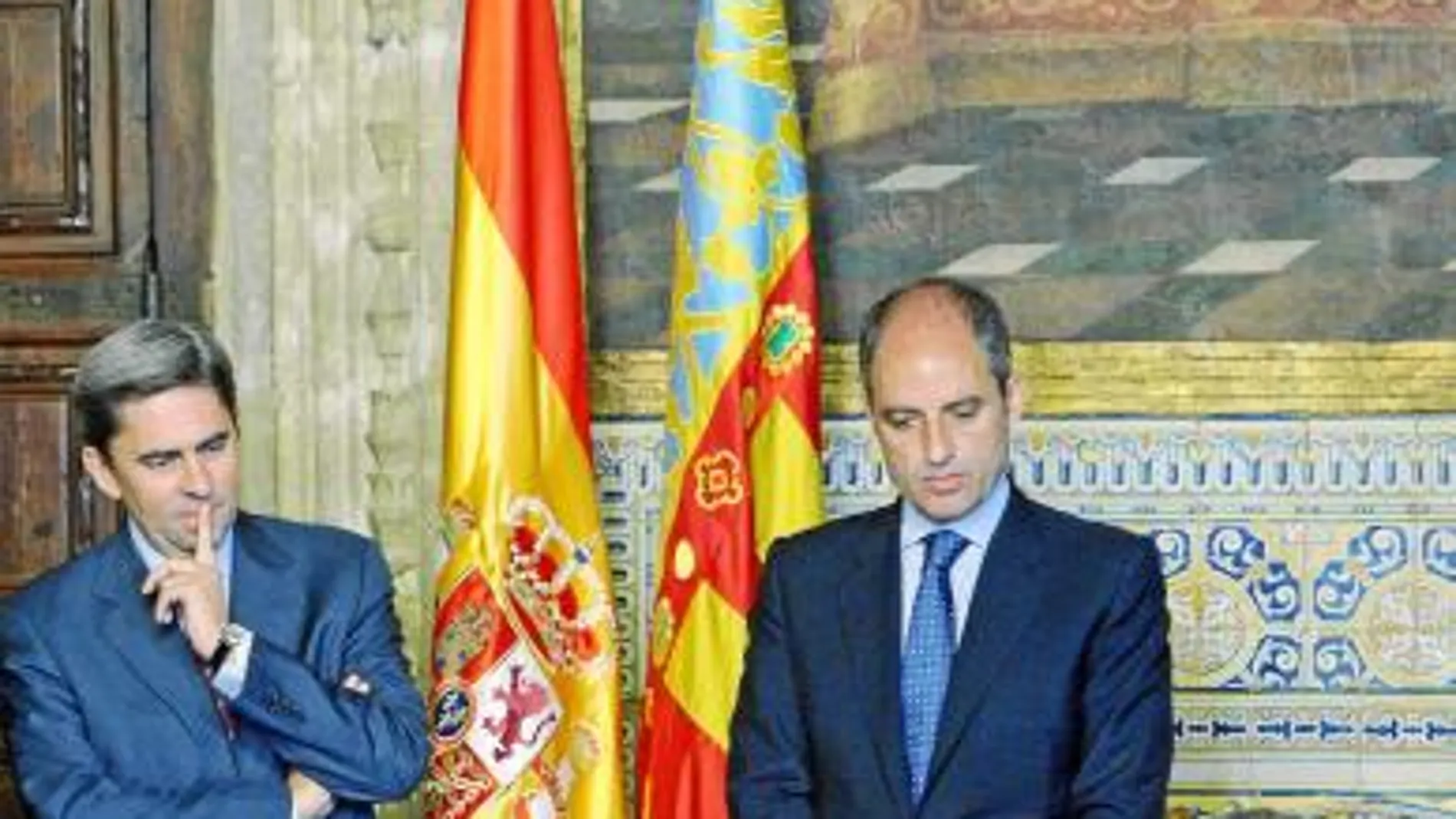 El secretario general de CC.OO, Francisco Molina, durante la firma de la Estrategia de Política Industrial (EPI) 2010-2015