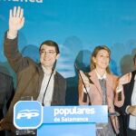 Dolores de Cospedal, Fernández Mañueco, Julián Lanzarote y Javier Iglesias protagonizan la Asamblea