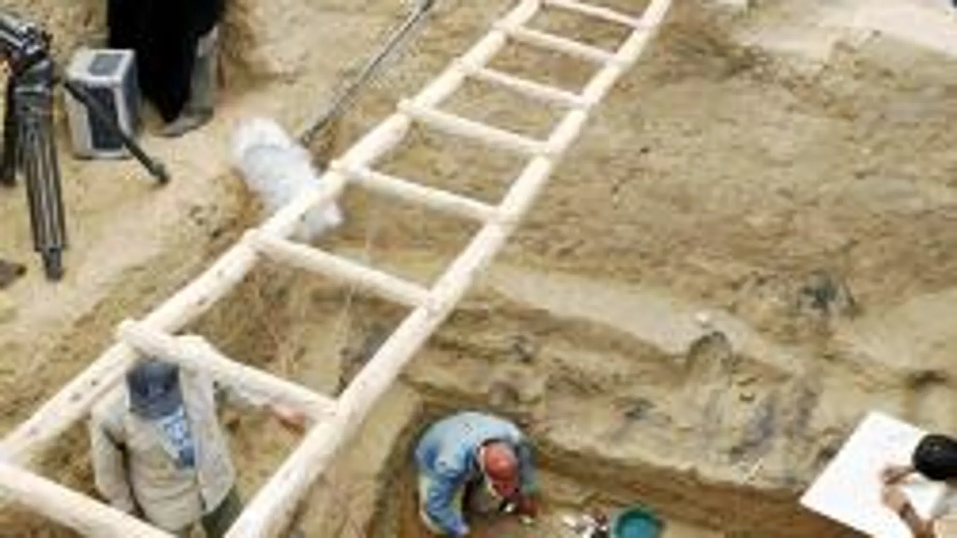 El trabajo sobre las tumbas de Sipán contó con apoyo público