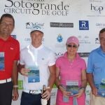 Ganadores en la prueba
