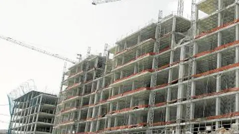 Imagen de archivo de viviendas de VPO en construcción