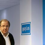 El presidente en funciones de Castilla y León y candidato electo del PP, Juan Vicente Herrera