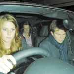 La hija de Sarah Ferguson, en su coche, acompañada de su novio, Dave Clark