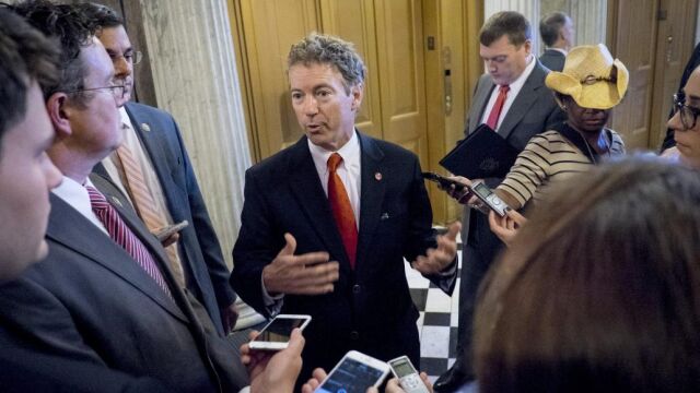 Uno de los principales opositores a la renovación de la «Ley Patriota», tal como está diseñada, ha sido el senador por Kentucky y candidato presidencial republicano Rand Paul.