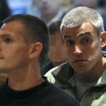 Portu y Sarasola, durante el juicio por el atentado de la T-4 de Barajas, que costó la vida a dos ciudadanos ecuatorianos