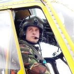 El príncipe eligió personalmente su nuevo trabajo como piloto de helicópteros