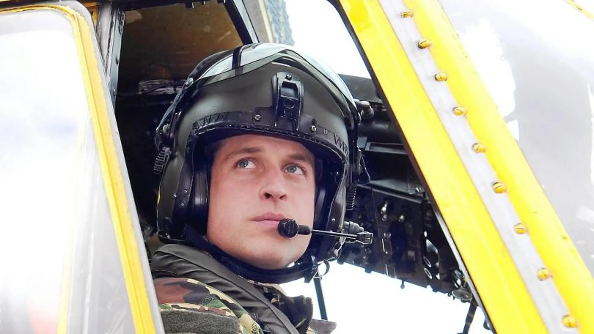 El príncipe eligió personalmente su nuevo trabajo como piloto de helicópteros