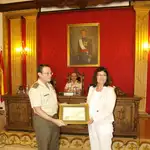 El general Alfredo Sanz y Calabria recibe la certificación como centro de excelencia