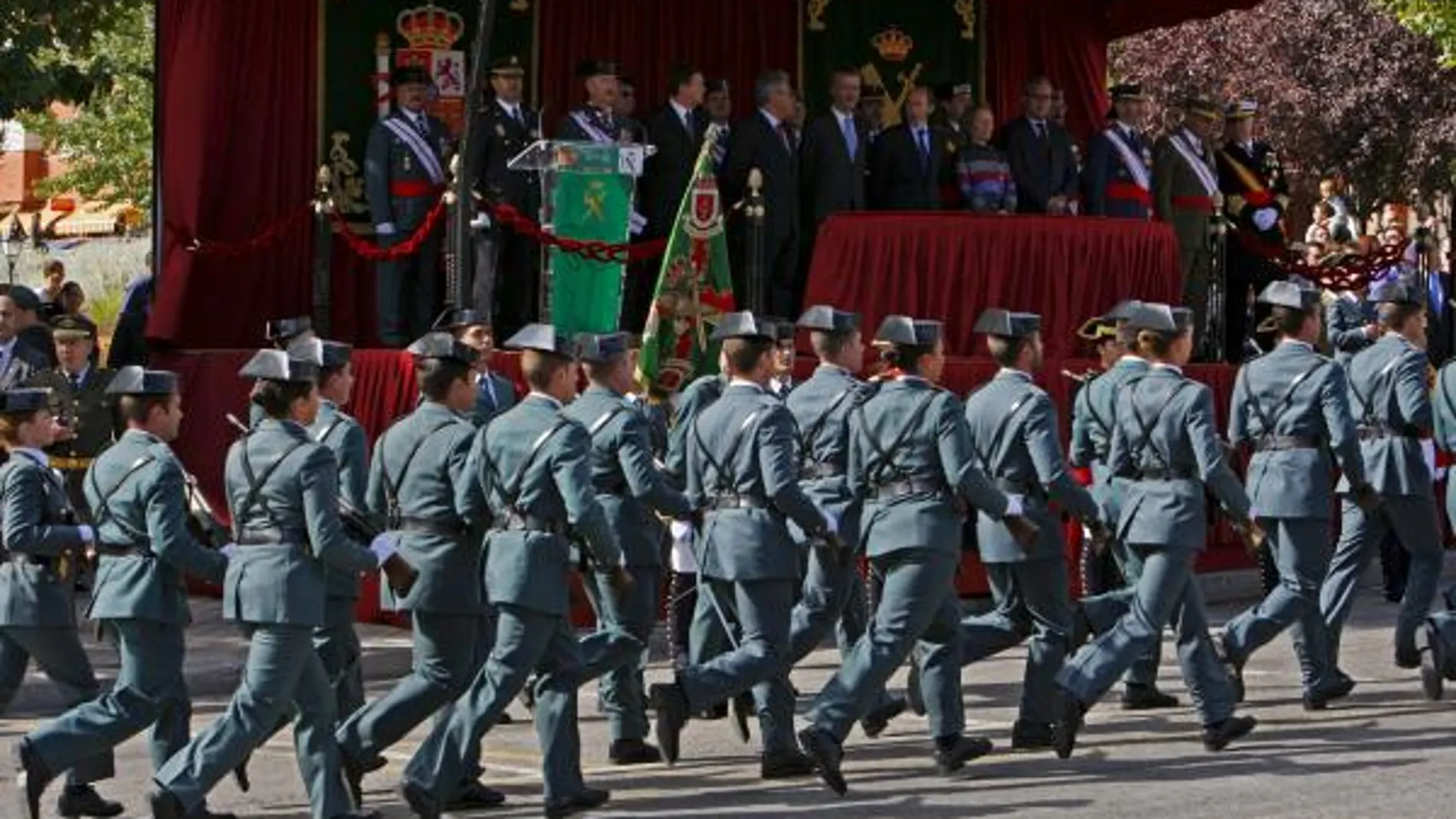 Un momento del desfile