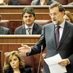 Rajoy le recordó a Zapatero que el Ejecutivo de Aznar subió un 30 por ciento de media la cuantía de las pensiones