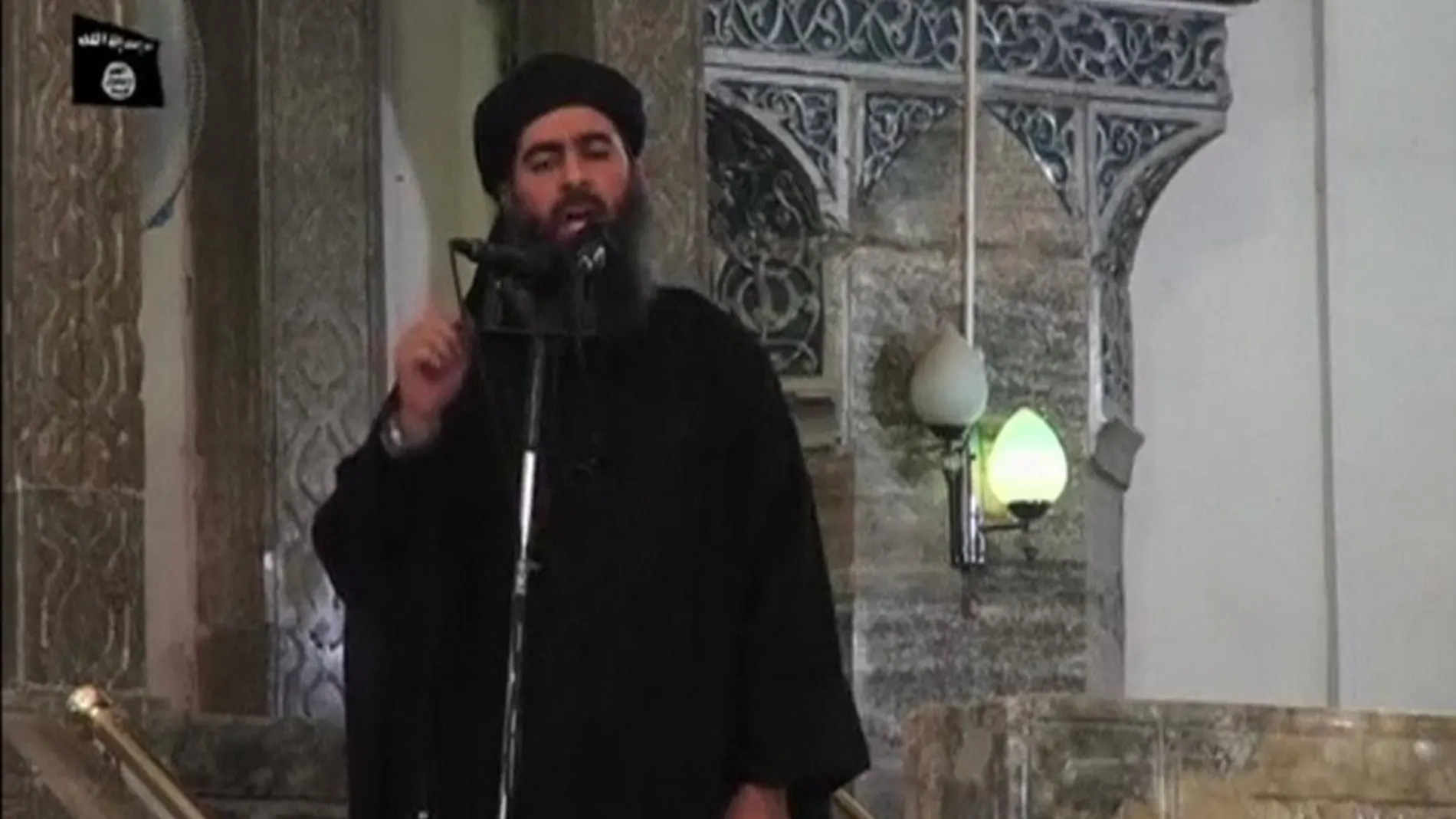 Al Baghdadi, en una captura de vídeo