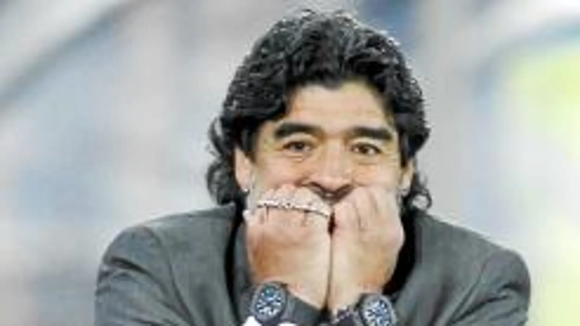 Maradona, como campeón del mundo en México, a su llegada a Barcelona, la mano de Dios y como seleccionador de la albiceleste en Suráfrica 2010