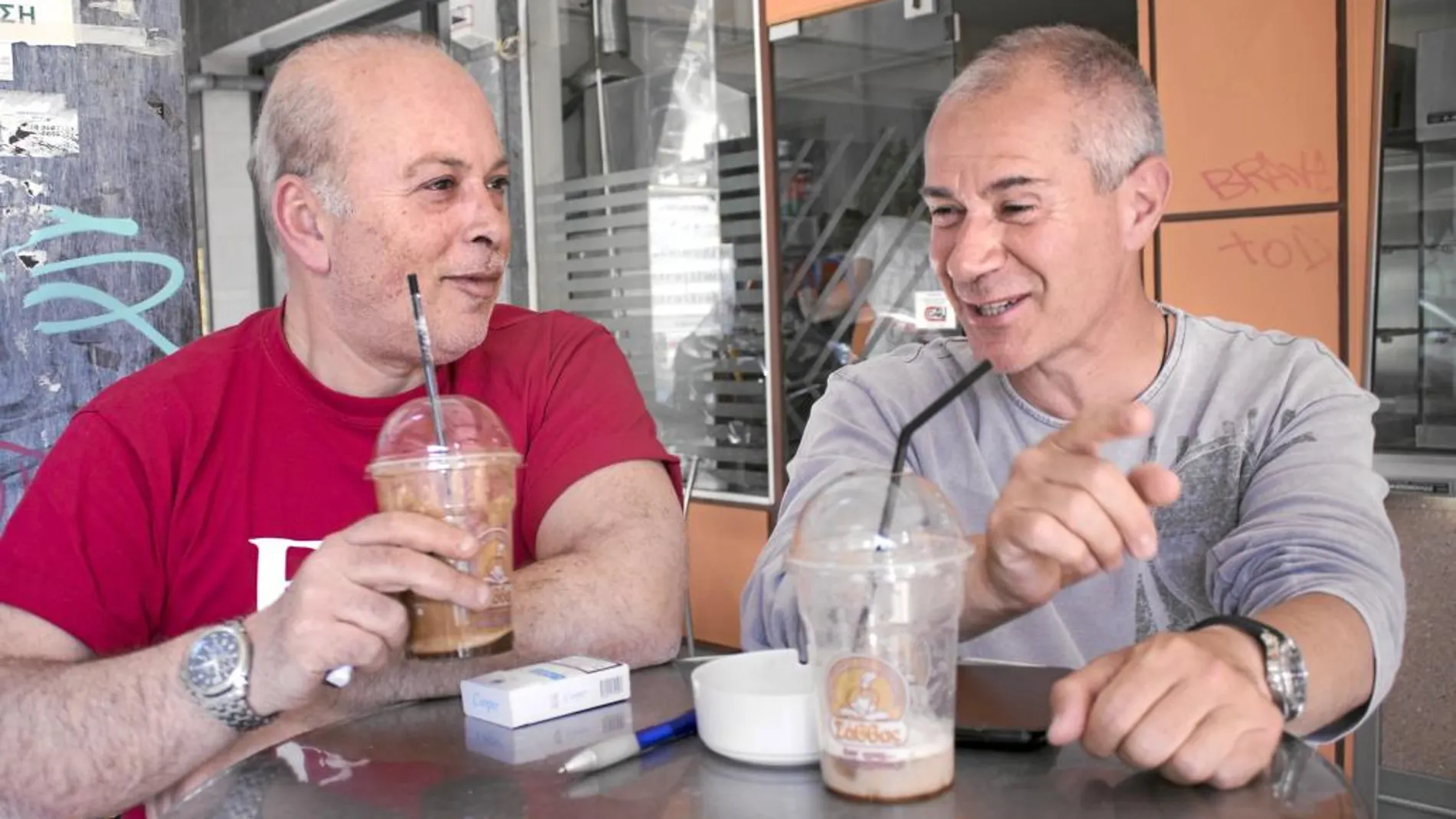 Alexandros Yakimidis y Yorgos Konstantinou