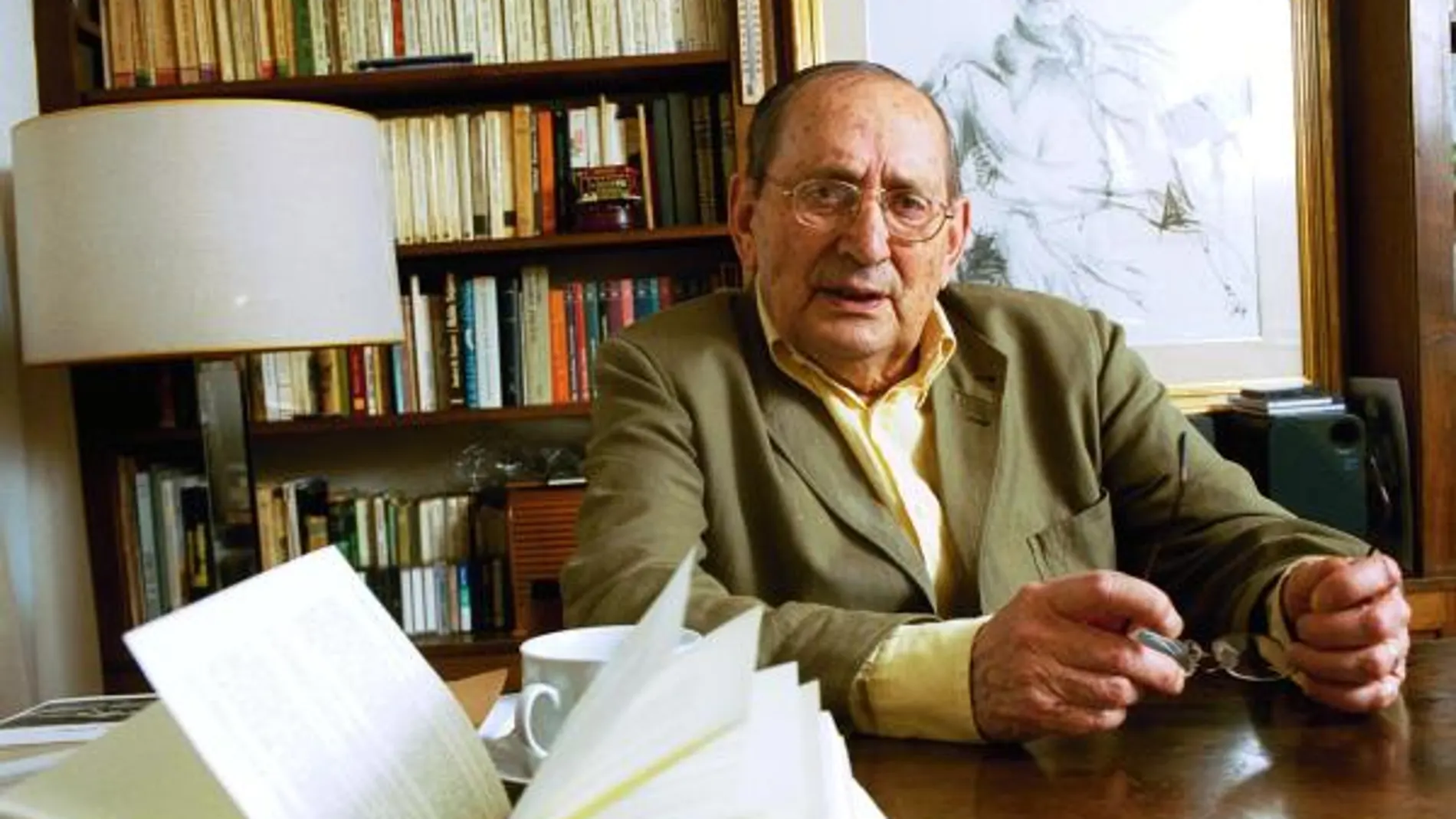 Ramón García presenta una biografía «conversada» de Miguel Delibes