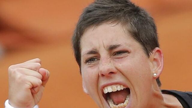 Carla Suárez, número 8 del mundo, alcanzó los cuartos de Roland Garros la pasada edición