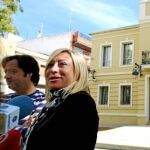 La alcaldesa de la Pobla de Farnals,