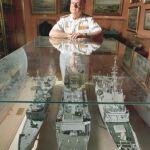 Manuel Rebollo: «En los barcos de la Armada se come demasiado bien»