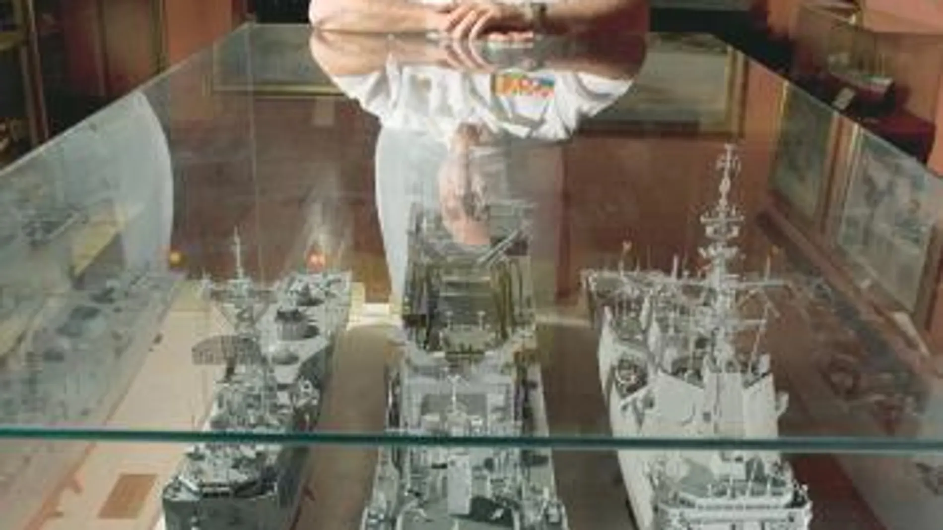 Manuel Rebollo: «En los barcos de la Armada se come demasiado bien»