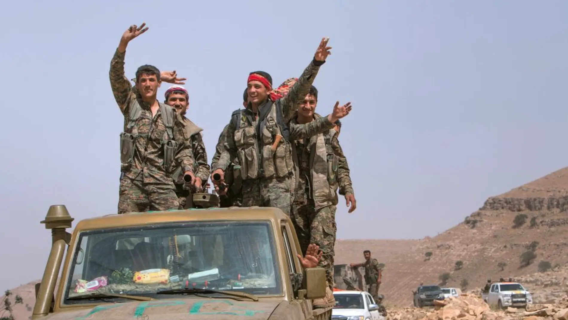 Los kurdos arrebatan al EI 4.000 kilómetros cuadrados en el noreste sirio