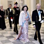 Los reyes de Suecia, Carlos XVI Gustavo y Silvia