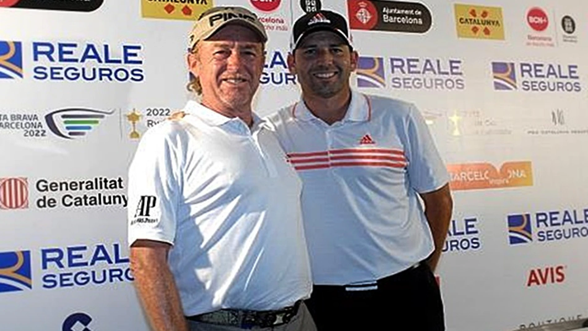Miguel Ángel Jiménez y Sergio García