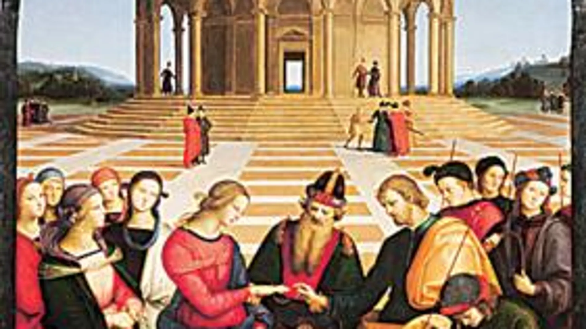 Devuelven sus colores a «Los desposorios de la Virgen» de Rafael