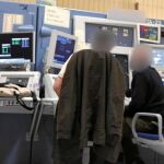 Imagen tomada el pasado sábado en el centro de control de Torrejón