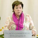 La alcaldesa de Cartagena, preocupada por el futuro de Navantia