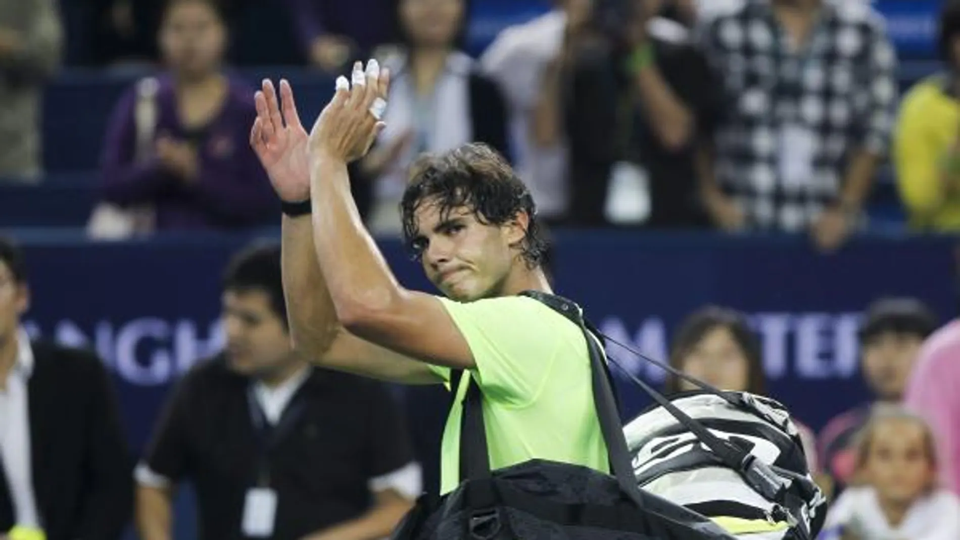 Nadal: «me siento lento y cansado sobre la pista»