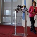 La nueva jefa de la diplomacia europea, Catherine Ashton