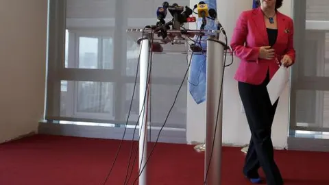 La nueva jefa de la diplomacia europea, Catherine Ashton
