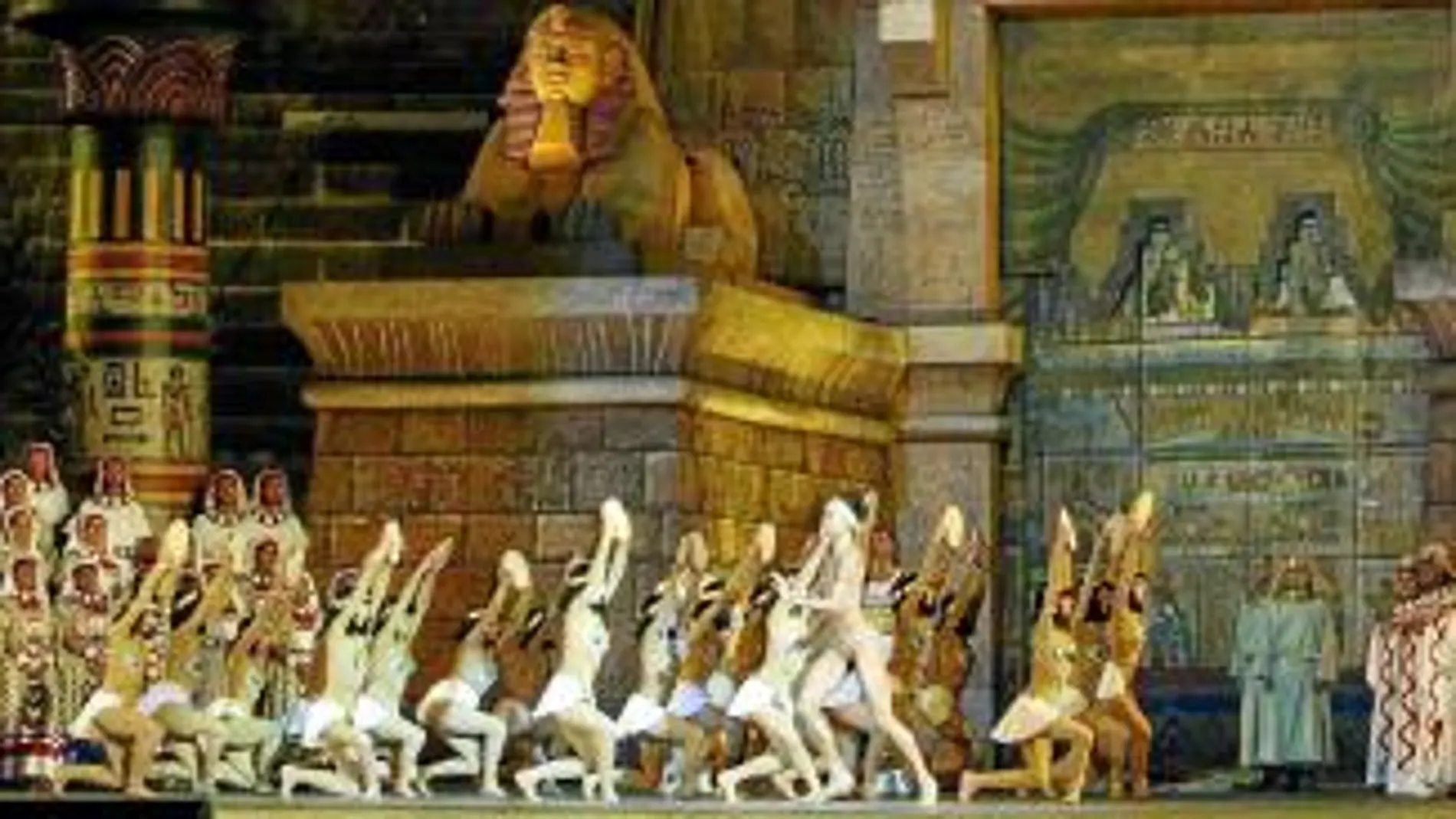 El director de escena estrenó esta producción de «Aida» en 2002