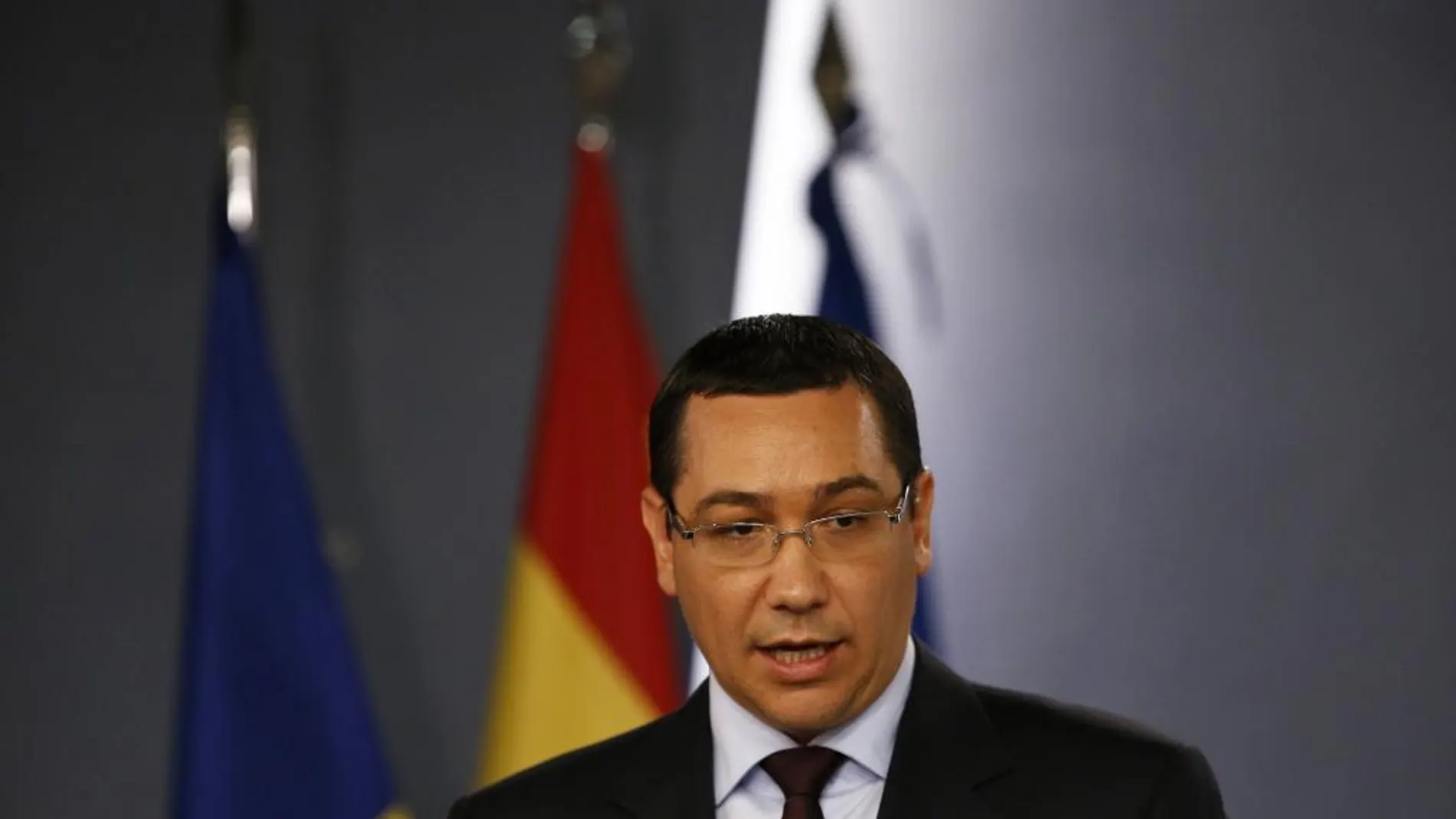 Victor Ponta, en 2013 durante su visita a España